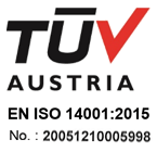 TUV AUSTRIA ISO 14001:2015