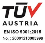 TUV AUSTRIA ISO 9001:2015